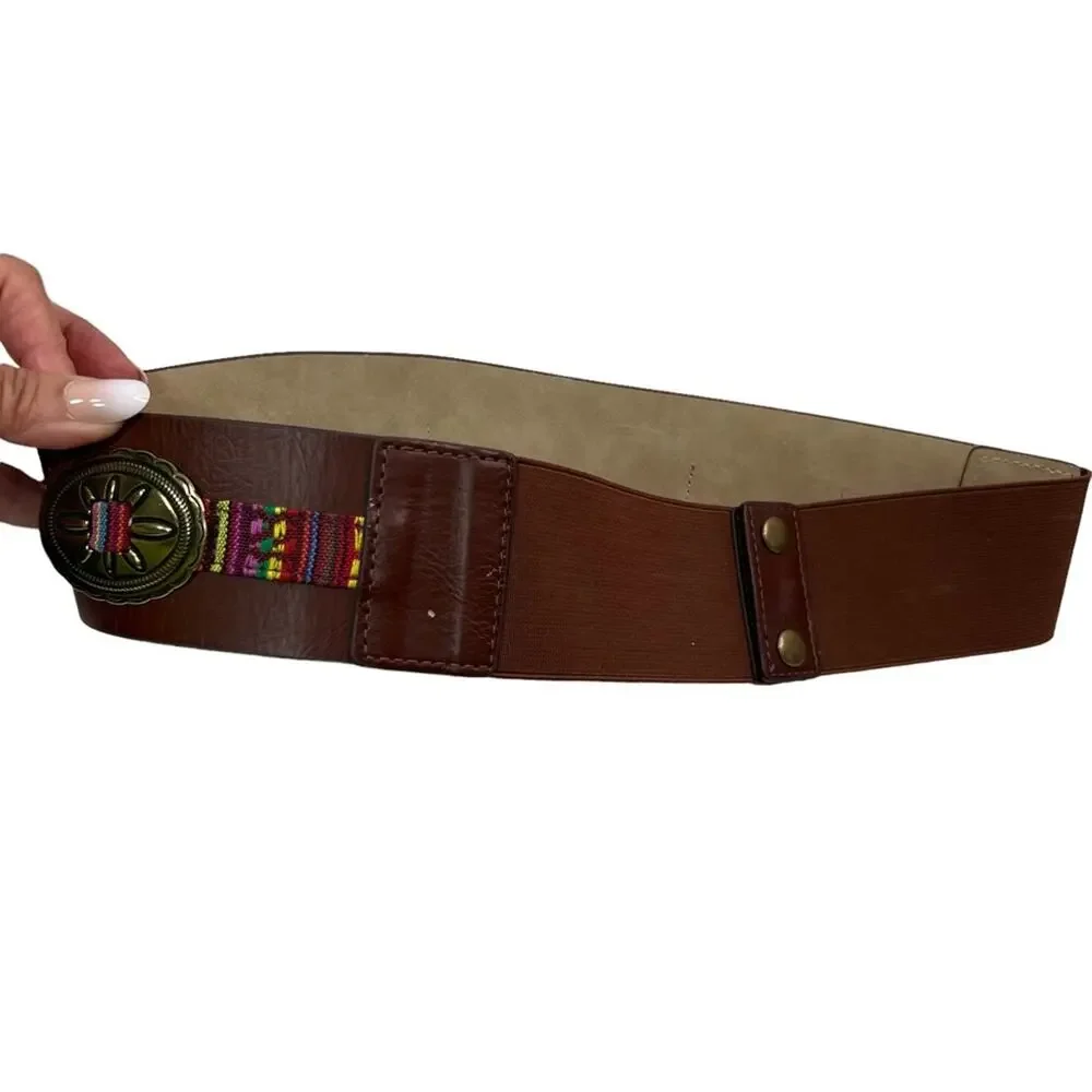 Steve Madden Aztec Brown Belt M/L